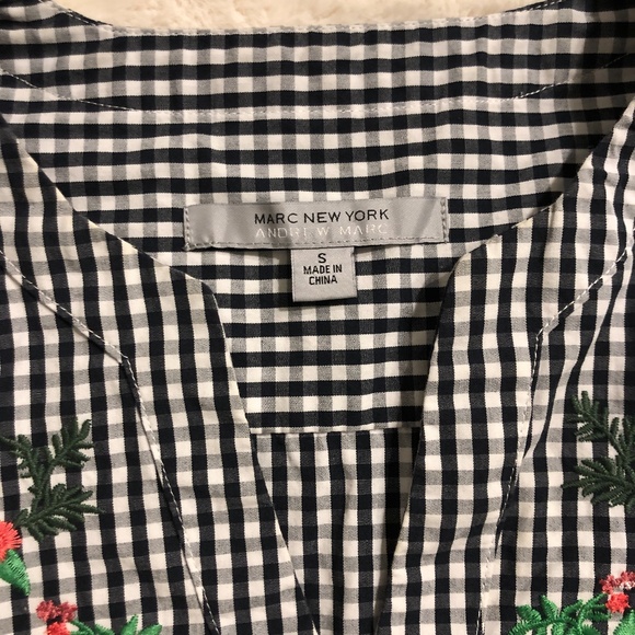 Marc New York Embroidered Top - Picture 4 of 5